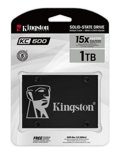 Kingston Solid State Drive SSD 1024GB SKC600/1024G Tranza 0