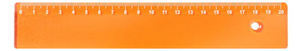 One Express 50 Plastic Rulers Color 20 X 3.8 Cm Without Print 3