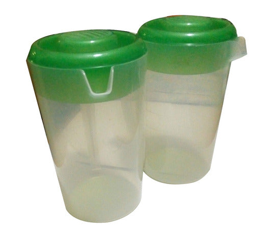 2u Jarras Plasticas 2 Litros - Agua, Jugo, Bebidas 2