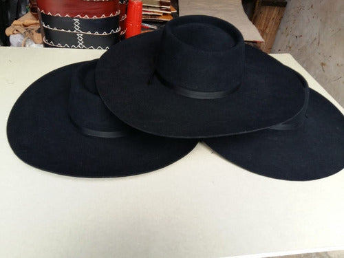 Gaucho Wool Hat - 12 cm Brim 1