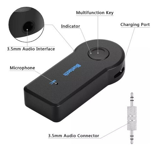 Receptor Bluetooth Por 3.5 Mm, En Cajita 2