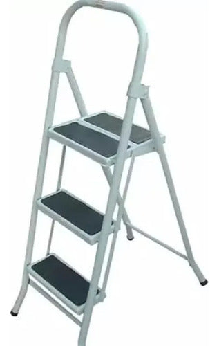 Kevin Foldable Ladder 3 Steps 0