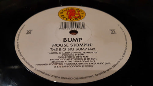 Bump House Stompin Vinilo Maxi Uk 1994 Muy Buen Estado 1