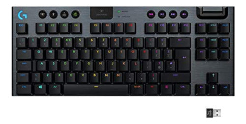 Logitech G915 Tkl Tenkeyless Lightspeed Wireless Rgb Mechanical Gaming Keyboard 0