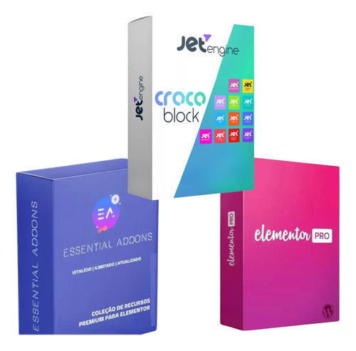 Kit Plugin Crocoblock + Elementor Pro + Essential Addons Pro 0