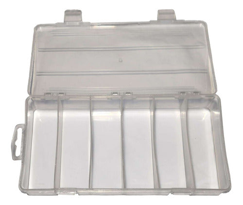 Plastic Drawer Box with Security Locks 6 Compartments 1
