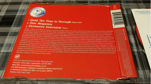 Five - Until The Timenis Through - Cd Single Import -megamix 3