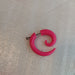 Acrylic Steel Spiral Fake Expander Horn Earrings Piercing 3-4 cm 108