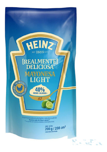 Mayonesa Heinz Light De 200g, Pack 3u 0