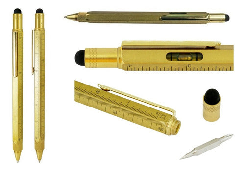 Monteverde Tool Pen Brass - Ballpoint + Mechanical Pencil 4