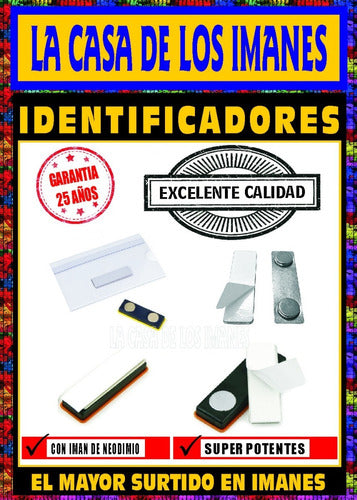 Identificador Personal Magnético - De Neodimio - Potente! 1