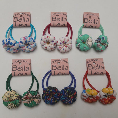 Wholesale Combo of 24 Handmade Hair Accessories for Girls by Bella Levi Accessories 4