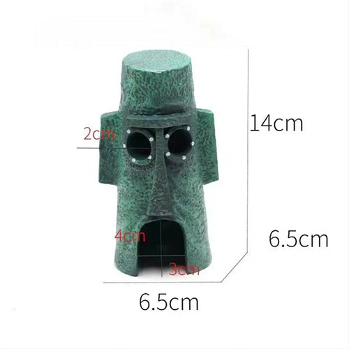 BE SpongeBob SquarePants Squidward House Ornament Toy by Unit 1