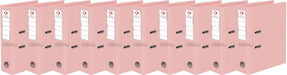 The Pel Wide Office Binder Set X10 - Pastel Pink 0