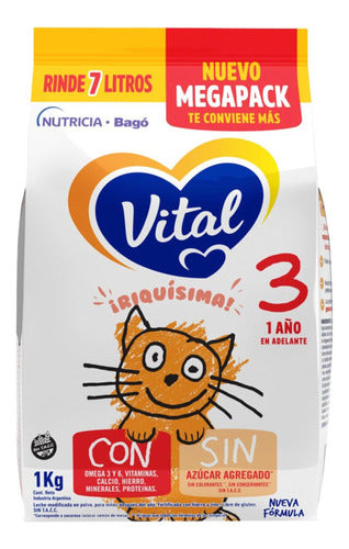 Vital Leche De Formula Vital 3 Pouch X1kg 0