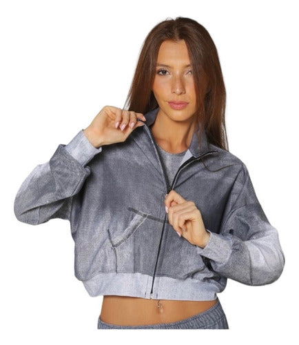 Body Sculpt Campera Body Sculpt Simil Jean De Lycra - Modelo Pekin 0