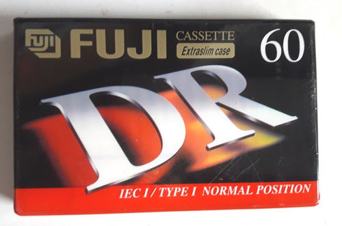 Pack of 10 Fuji DR 60 Cassette Tapes - New 0
