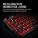 Msi Vigor Gk71 Sonic Red Am Teclado Mecánico Rgb Para Juegos 3