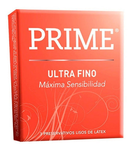 Preservativos Prime Ultra Fino X 12u (4x3) - Envío Discreto 1