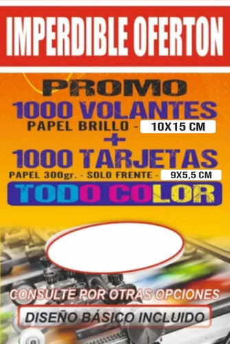 Promo Volantes Y Tarjetas 0