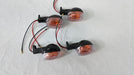 Zanella Sol Fire 50 Transparent Turn Signal Light Set of 4 2