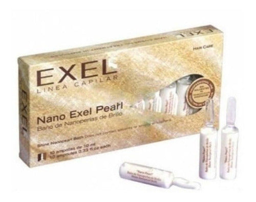 Professional Hair Ampoule Exel Nano Pearl 10 Ml 0