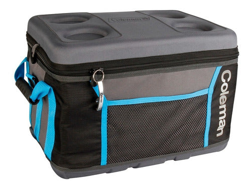 Coleman Thermal Bag Folding 45 Cans Blue 0