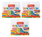 3 Cajas De Crayones Simball Innovation Jumbo X 12 Colores 0