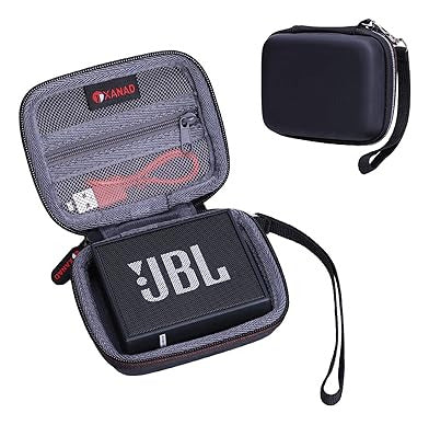 Xanad Hard Case For JBL Go 2 Speaker - Travel Carrying Storage Protective Bag Grey 0