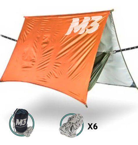 M3® Tarp Overhang for Hammock Tent 3x3 - Official Store 14