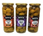 Nucete Gourmet Stuffed Green Olives Combo X 330 Gr X 3 Flavors 1