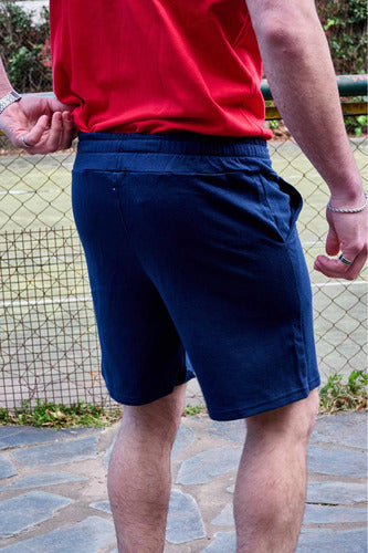 Pack of 2 Men's Rustic Lightweight Premium Print Bermuda Shorts 2