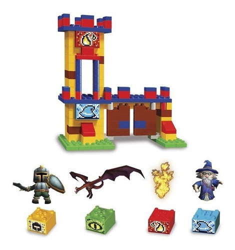 Rasti Fire Castle Building Blocks 125 Pieces 1