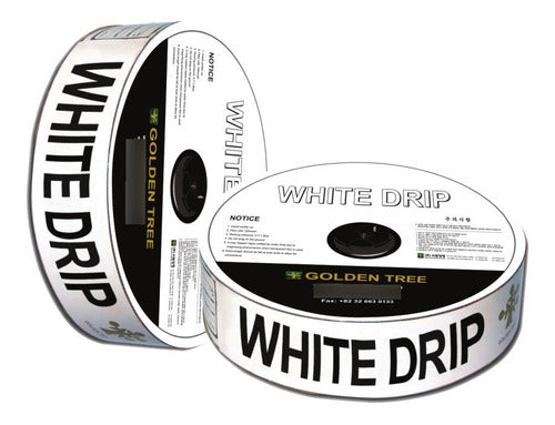 Whitedrip Drip Irrigation Tape 200mic 20cm 100m 1.3lph 0