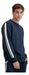 Equus Lodano Sweatshirt, Men's Round Neck, Striped, Navy 0