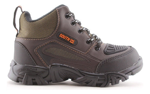 South 1 Trekking Sneakers for Kids - Treter Model 4