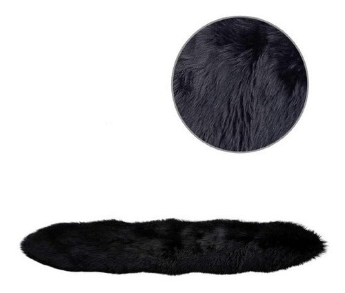 Fancy Nordic Long Hair Faux Fur Bedside/Living Carpet 0