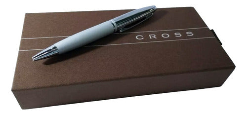 Cross Calais Chrome & Satin Ballpoint Pen 0