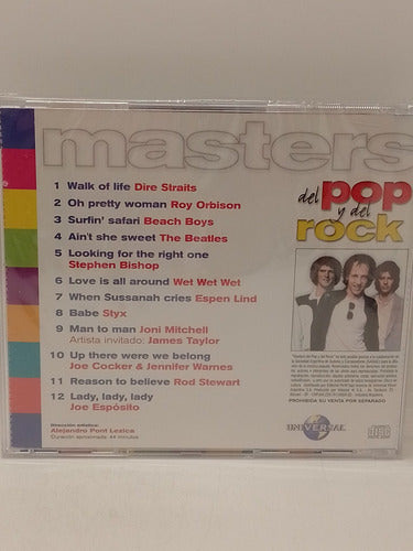 Masters Del Pop Y Del Rock Vol 5 Cd Nuevo 1