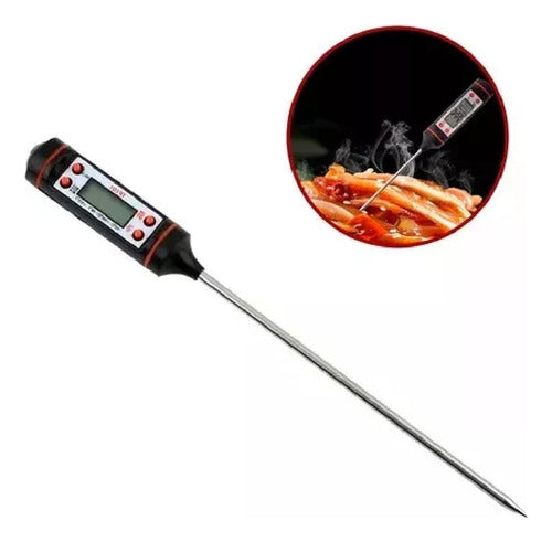 JAI BAZAR Digital Cooking Thermometer + Oven Dial Thermometer 1