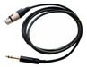 Lexsen XLJ-6F Cable 6.35mm Plug to XLR Female 6m Black 0