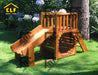 ELF Casitas y Juegos Sliding Tank with Ladder for Gardens, CAIFs, Institutions 1