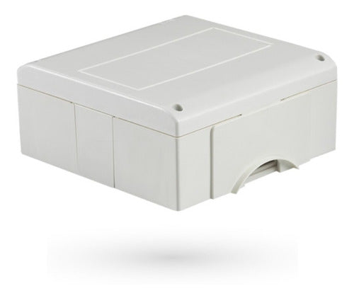 Caja Para Termica Richi Box 6 Modulos Din 132x132mm Blanco 0