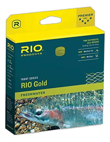 Rio 6-21230 Línea Pesca Flotante Musgo Y Oro - 6 0