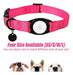 Babole Pet Airtag - Collar De Perro Rojo Rosa Para 3