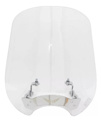 Bolha Para-brisa Motovisor Fatline Midnight Star 950 Cristal 1