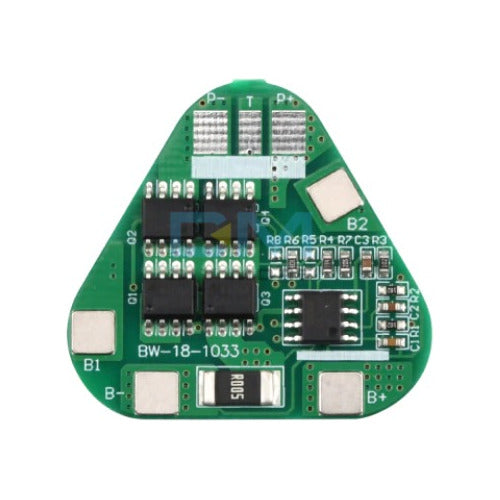 3S 4A Lithium Battery Protection BMS Triangular Pack BW 18650 Itytarg 0