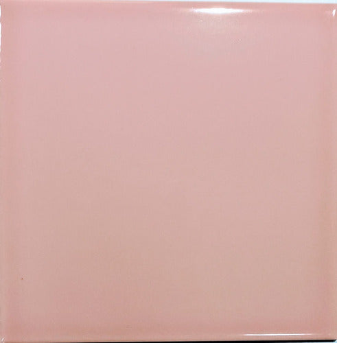 15x15 Bright Pink Ceramic Wall Tile 0