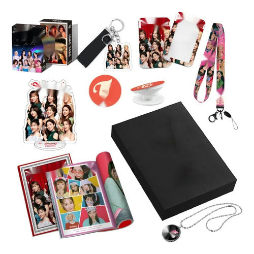 Cartão Fotográfico Twice Kpop Album, Capa Dura, Caixa De Pre 0