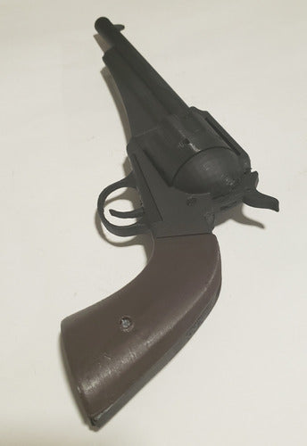 Revolver Remington 1875 Impreso En 3d 2